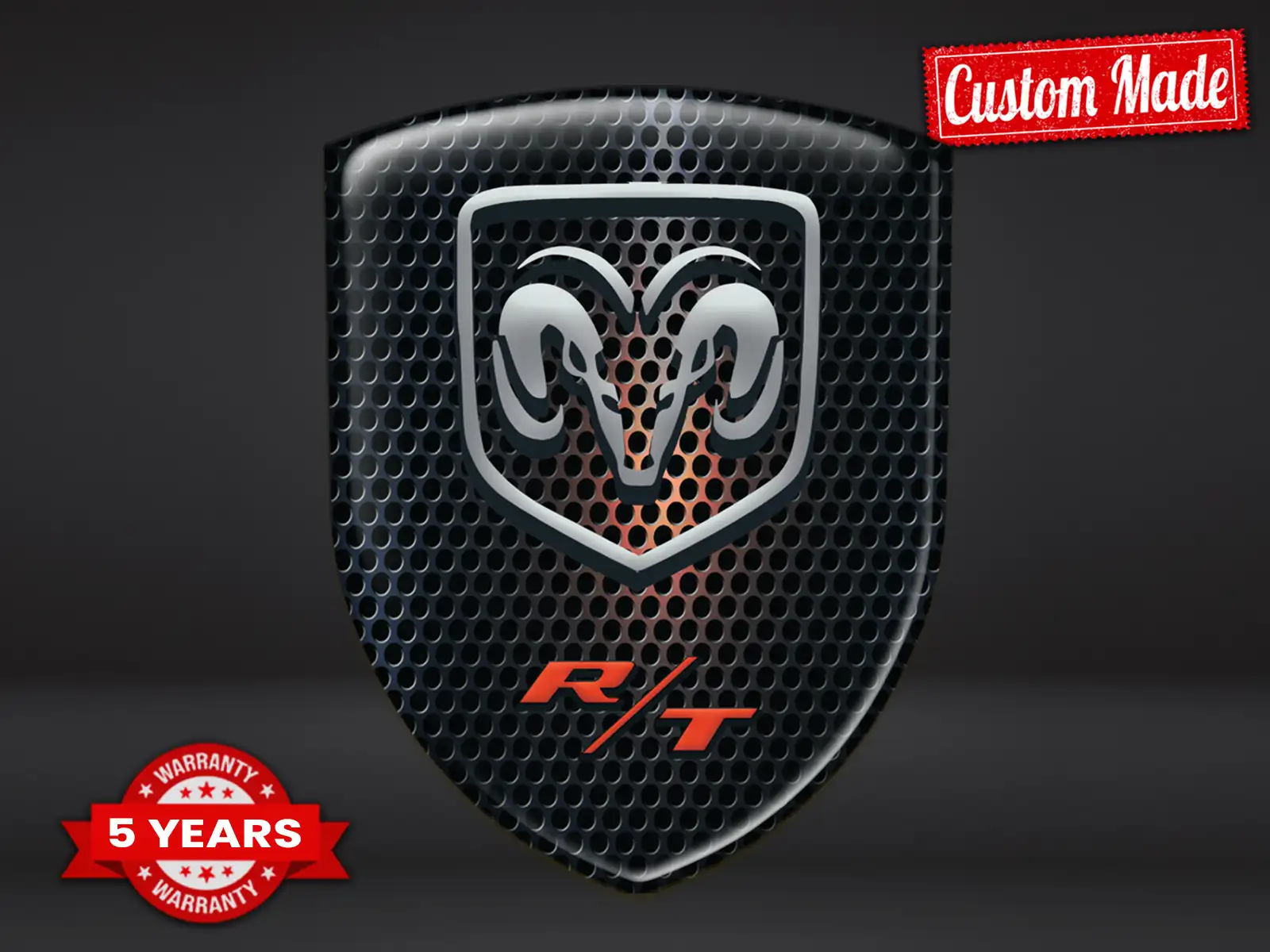 Dodge Fensteraufkleber Premium Stilvoll Universal